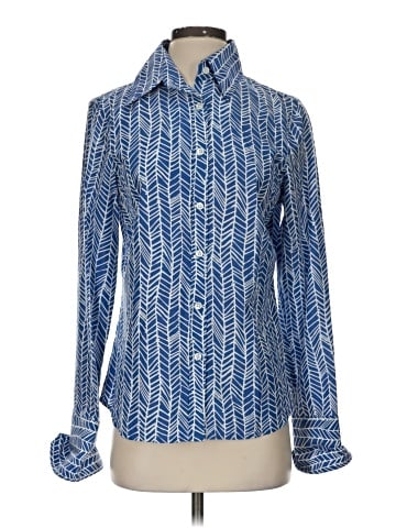 J. McLaughlin Long Sleeve Button-Down Shirt (view 1)