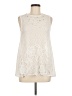 Assorted Brands Ivory Sleeveless Blouse Size M (estimated) - photo 1