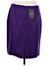 Talbots Solid Purple Wool Skirt Size 8 - photo 2