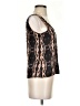 Cali Dreaming Floral Multi Color Brown Sleeveless Top Size XS - photo 4