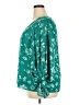 Halogen 100% Polyester Teal 3/4 Sleeve Blouse Size XXL - photo 5