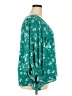 Halogen 100% Polyester Teal 3/4 Sleeve Blouse Size XXL - photo 4