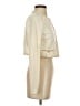 Saylor Solid Ivory Long Sleeve Blouse Size S - photo 4