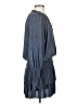 Current Air 100% Polyester Chevron-herringbone Blue Casual Dress Size S - photo 4