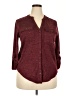 AUW Burgundy Cardigan Size XXL - photo 1