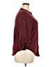 AUW Burgundy Cardigan Size XXL - photo 4