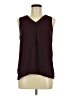 41Hawthorn 100% Polyester Burgundy Sleeveless Blouse Size M - photo 1