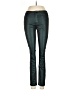 7 For All Mankind Metallic Teal Jeans Size 25 waist - photo 1