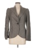 Banana Republic 100% Wool Chevron-herringbone Gray Wool Blazer Size 6 - photo 1