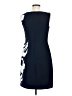 Connected Apparel Graphic Blue Cocktail Dress Size 6 - photo 2