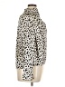 Zara Animal Print Ivory Long Sleeve Blouse Size XL - photo 4