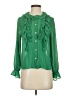 Zara Green Long Sleeve Blouse Size S - photo 1