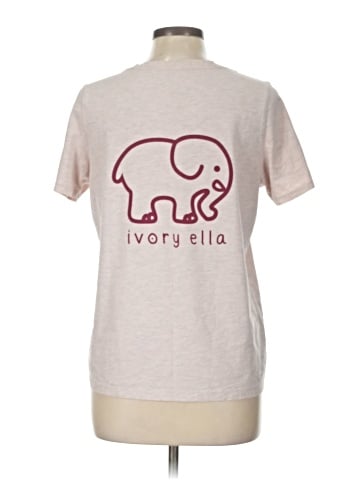 Ivory Ella Short Sleeve T-Shirt (view 2)