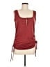 Unbranded Burgundy Sleeveless Top Size M - photo 1