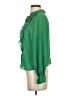 Zara Green Long Sleeve Blouse Size S - photo 5