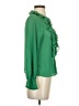 Zara Green Long Sleeve Blouse Size S - photo 4