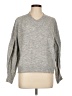 Banana Republic Factory Store Solid Gray Pullover Sweater Size L - photo 1