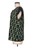 Collective Concepts 100% Polyester Green Sleeveless Blouse Size M - photo 5