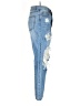 Shein Hearts Blue Jeans Size XS - photo 4