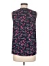 Max Jeans Black Blue Sleeveless Blouse Size M - photo 2