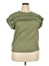 Unbranded 100% Polyester Green Short Sleeve Top Size XXL - photo 1
