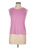 Layer 8 Pink Sleeveless T-Shirt Size L - photo 1