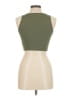 Skue 100% Polyester Green Tank Top Size 6 - photo 2