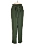 White Birch Solid Green Casual Pants Size S - photo 1