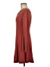 Mudd Solid Burgundy Casual Dress Size M - photo 5