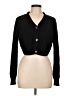 Unbranded 100% Acrylic Black Cardigan Size L - photo 1