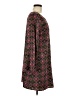 ModCloth Paisley Burgundy Casual Dress Size M - photo 4