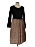 Unbranded Animal Print Brown Casual Dress Size L - photo 1