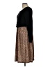 Unbranded Animal Print Brown Casual Dress Size L - photo 5