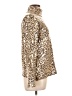 Boston Proper Animal Print Gold Cardigan Size L - photo 4