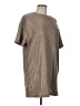 Shein Metallic Brown Casual Dress Size L - photo 2