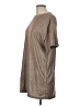Shein Metallic Brown Casual Dress Size L - photo 4