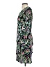 Connected Apparel 100% Polyester Floral Green Cocktail Dress Size 4 - photo 5