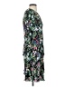 Connected Apparel 100% Polyester Floral Green Cocktail Dress Size 4 - photo 4