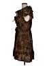 Old Navy 100% Rayon Animal Print Brown Cocktail Dress Size L - photo 5