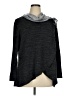 NY Collection Black Gray Pullover Sweater Size XL - photo 1