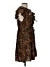 Old Navy 100% Rayon Animal Print Brown Cocktail Dress Size L - photo 4