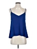 Aqua 100% Polyester Blue Tank Top Size S - photo 1