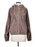 Aeropostale 100% Polyester Brown Faux Fur Jacket Size S - photo 1