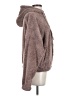 Aeropostale 100% Polyester Brown Faux Fur Jacket Size S - photo 4