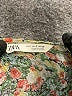 Zara Floral Silver Short Sleeve Blouse Size S - photo 7