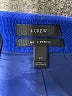 J.Crew 100% Wool Solid Blue Wool Skirt Size 2 (petite) - photo 3