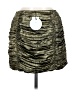 Lost + Wander 100% Polyester Metallic Green Casual Skirt Size M - photo 2