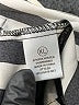 Fashion Nova Stripes Silver Long Sleeve Blouse Size XL - photo 7