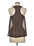Eliot 100% Silk Brown Sleeveless Silk Top Size M - photo 2