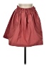 Zara Solid Red Casual Skirt Size S - photo 1
